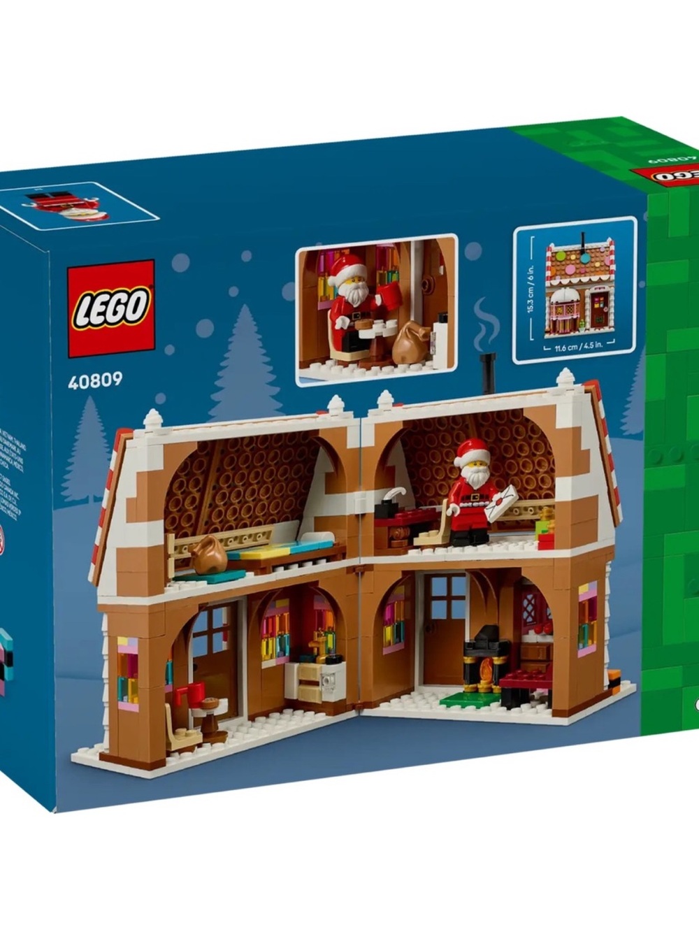 LEGO GINGERBREAD HOUSE
LEGO FESTIVE
GINGERBREAD HOUSE 40809
BRAND NEW